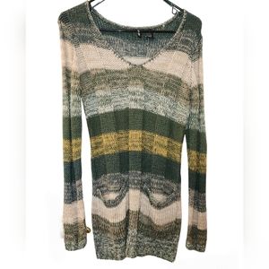 Stripe Tunic Sweater